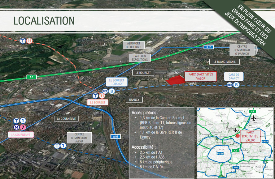 Localisation - Parc Valor
